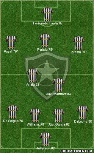 Botafogo FR Formation 2014