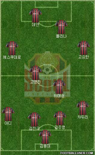 FC Seoul Formation 2014