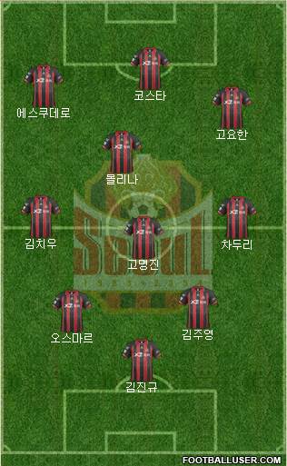 FC Seoul Formation 2014