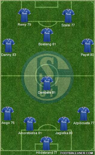 FC Schalke 04 Formation 2014