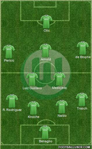 VfL Wolfsburg Formation 2014