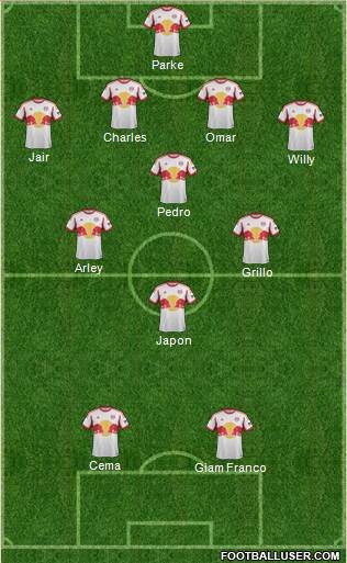 New York Red Bulls Formation 2014