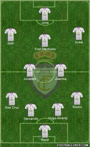 Real Jaén C.F. Formation 2014