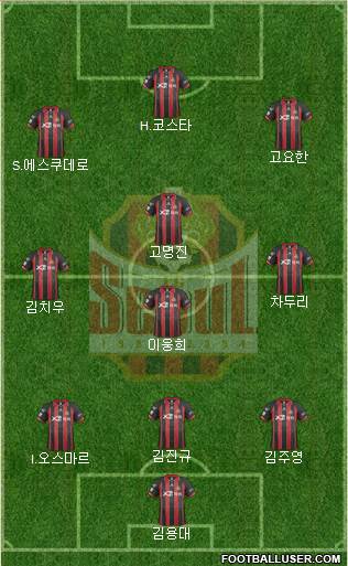 FC Seoul Formation 2014