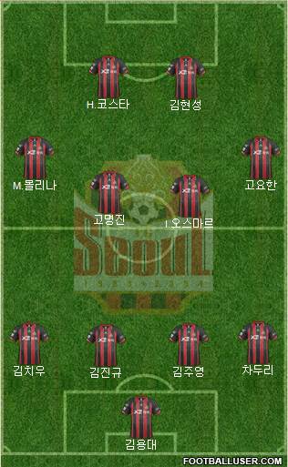 FC Seoul Formation 2014