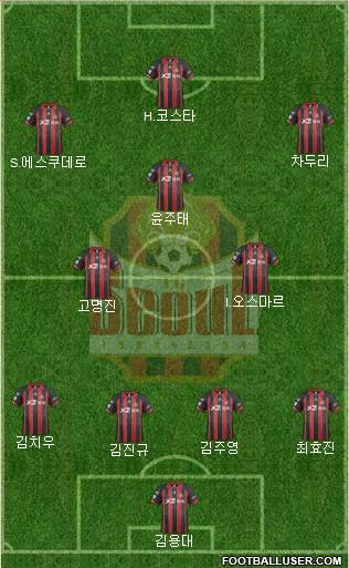 FC Seoul Formation 2014