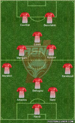 A.S. Nancy Lorraine Formation 2014