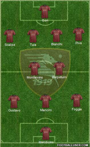 Salernitana Formation 2014