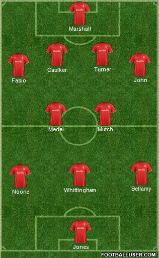 Cardiff City Formation 2014