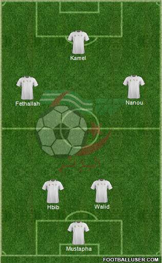 Algeria Formation 2014