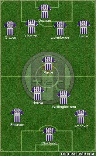 Toulouse Football Club Formation 2014