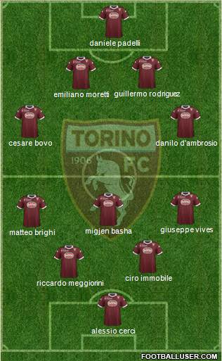 Torino Formation 2014