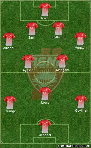 A.S. Nancy Lorraine Formation 2014