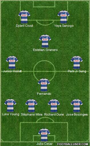 Queens Park Rangers Formation 2014