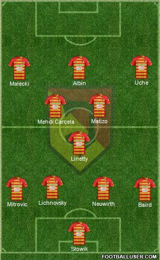 Jagiellonia Bialystok Formation 2014