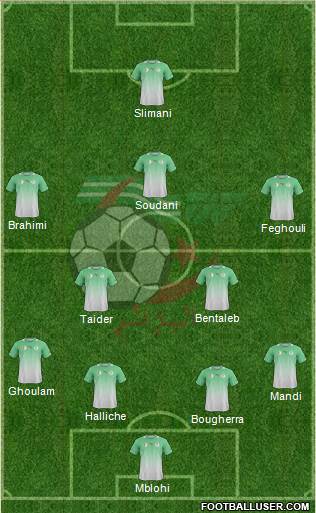 Algeria Formation 2014