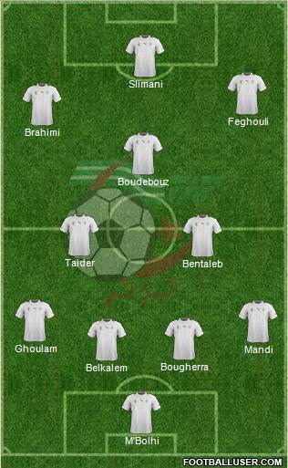 Algeria Formation 2014