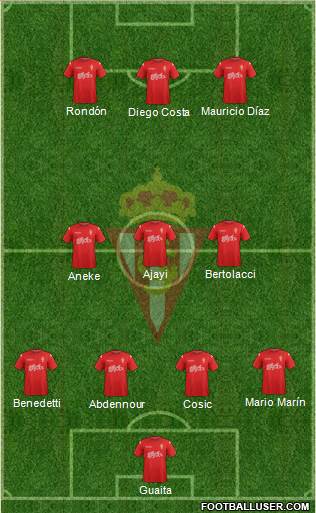 Real Sporting S.A.D. Formation 2014