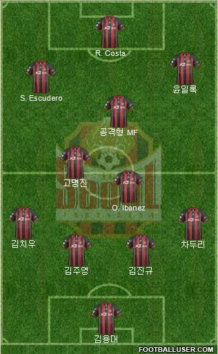 FC Seoul Formation 2014