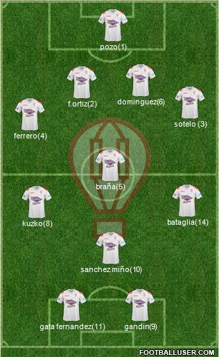 Huracán Formation 2014