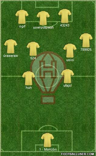 Huracán Formation 2014