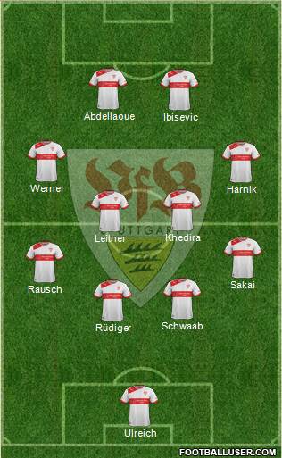 VfB Stuttgart Formation 2014