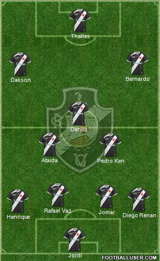 CR Vasco da Gama Formation 2014