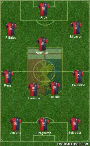 Genoa Formation 2014