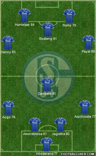 FC Schalke 04 Formation 2014