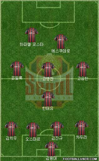 FC Seoul Formation 2014