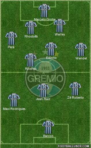 Grêmio FBPA Formation 2014