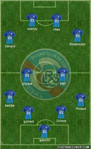 Racing Club de Strasbourg-Football Formation 2014