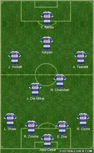 Queens Park Rangers Formation 2014