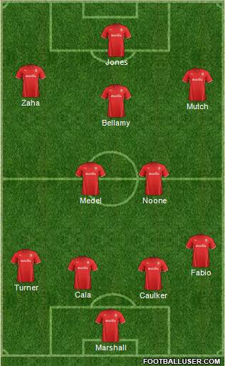 Cardiff City Formation 2014