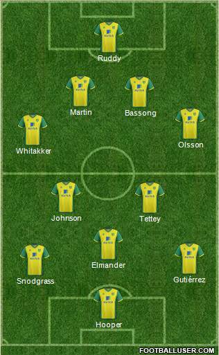 Norwich City Formation 2014