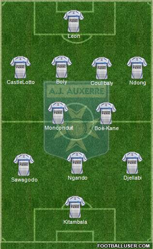 A.J. Auxerre Formation 2014