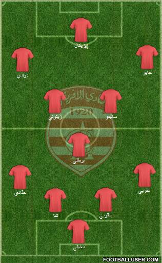 Club Africain Tunis Formation 2014