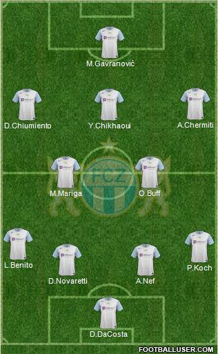 FC Zürich Formation 2014