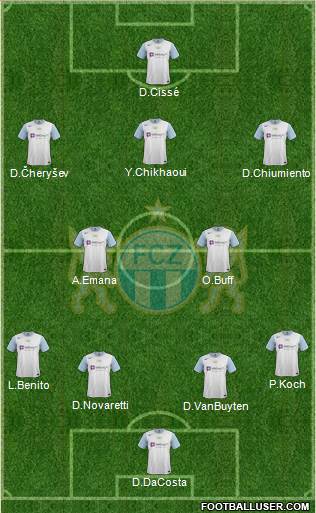 FC Zürich Formation 2014