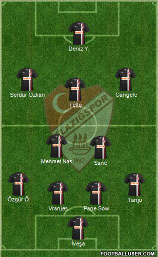 Elazigspor Formation 2014