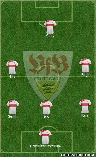 VfB Stuttgart Formation 2014