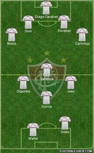 Fluminense FC Formation 2014