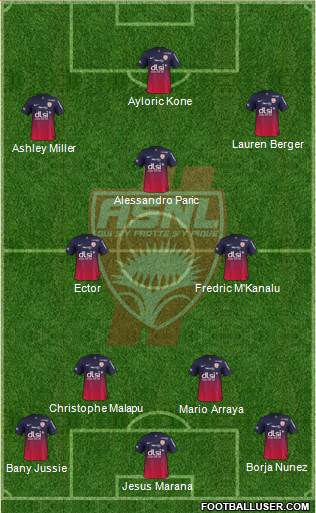 A.S. Nancy Lorraine Formation 2014