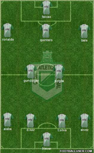 CDC Atlético Nacional Formation 2014