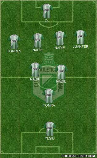 CDC Atlético Nacional Formation 2014