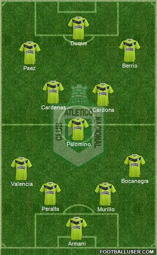 CDC Atlético Nacional Formation 2014