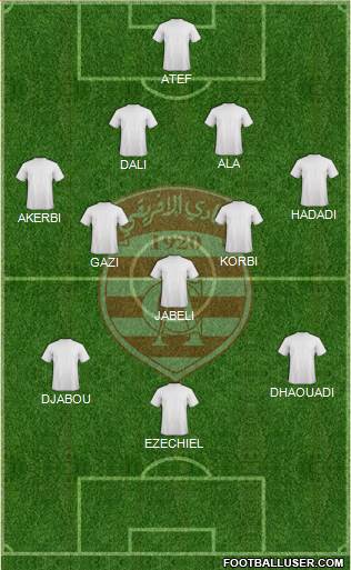 Club Africain Tunis Formation 2014