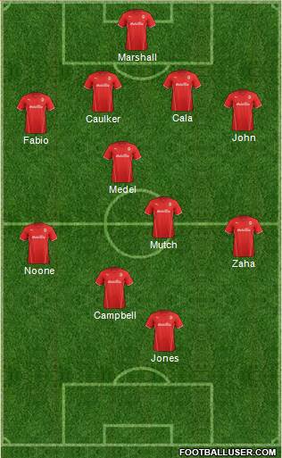 Cardiff City Formation 2014