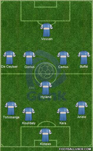 K Racing Club Genk Formation 2014