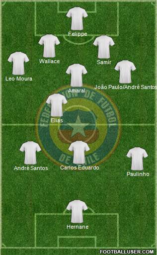 Chile Formation 2014